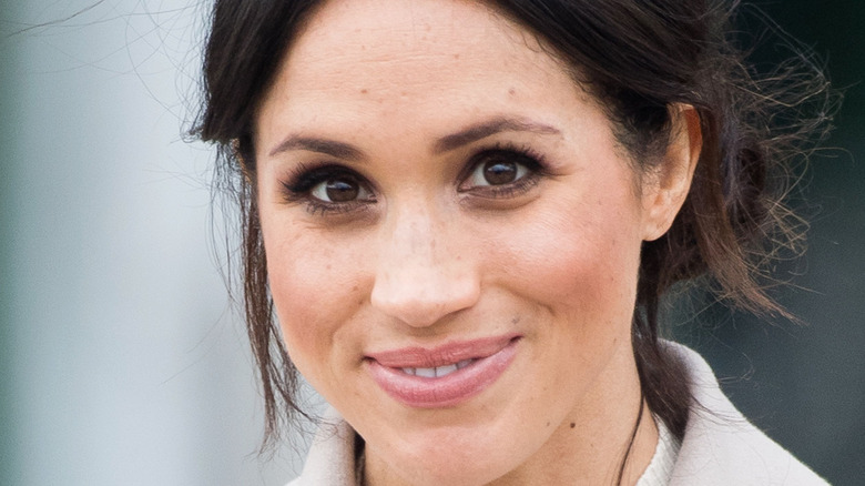 Meghan Markle smiling 