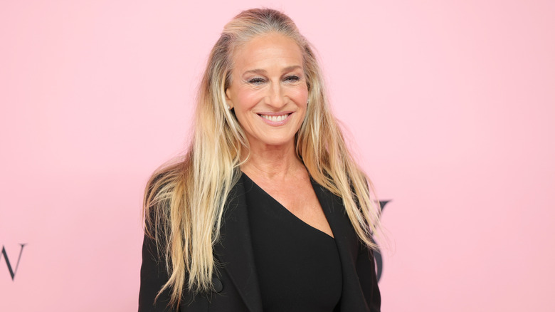 Sarah Jessica Parker in a black outfit