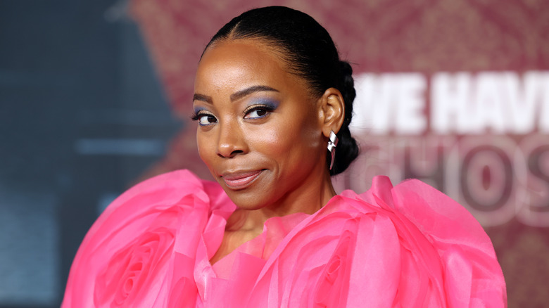 Erica Ash at the premiere of "We Have a Ghost"