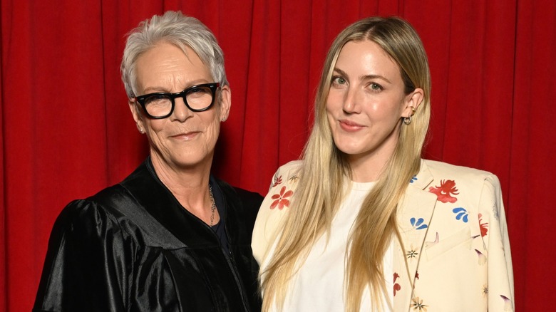 Jamie Lee Curtis and Annie Guest on the red carpet in 2024