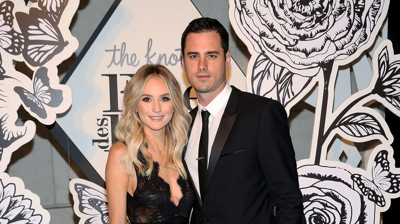 Ben Higgins and Lauren Bushnell pictured at event 