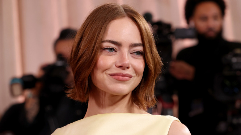 Emma Stone smiling
