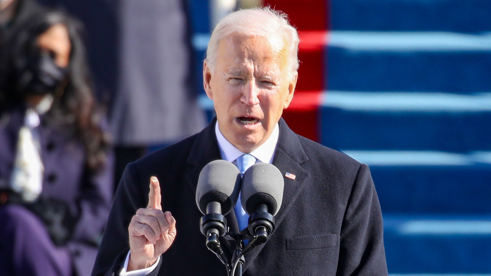 Joe Biden speaking