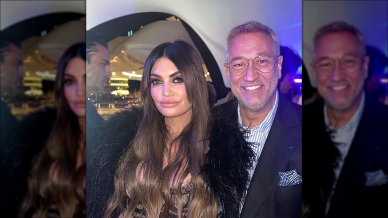 Kimberly Guilfoyle smiling with friend
