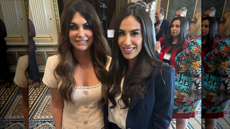 Kimberly Guilfoyle posing at the White House