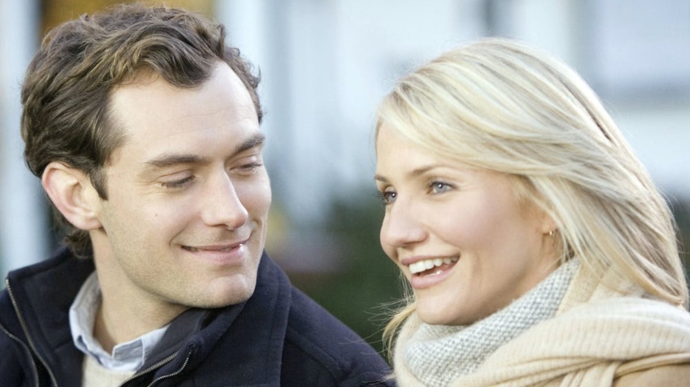 Jude Law and Cameron Diaz in The Holiday