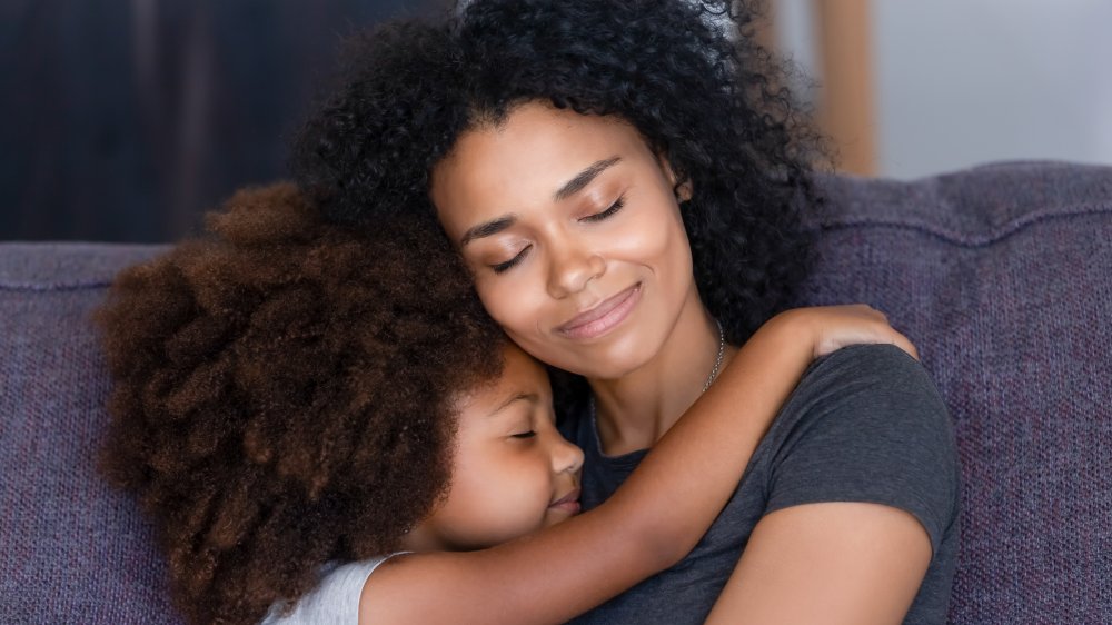 daughter and her mom