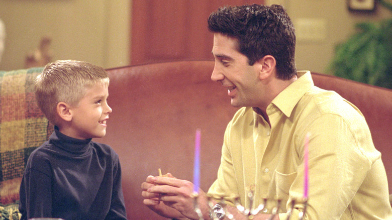 Ross and Ben in Friends
