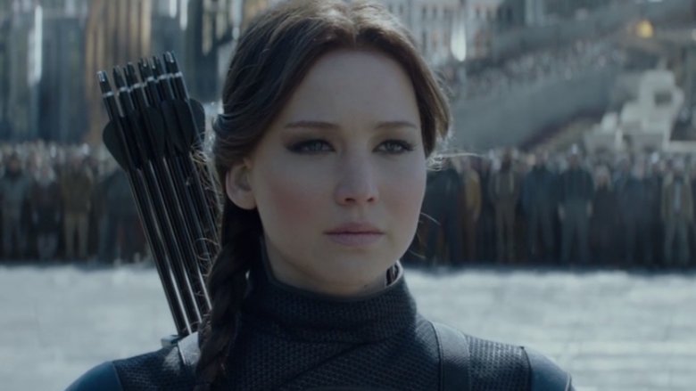 Katniss Everdeen kill President Alma Coin (The Hunger Games Mockingjay Part  2) on Make a GIF