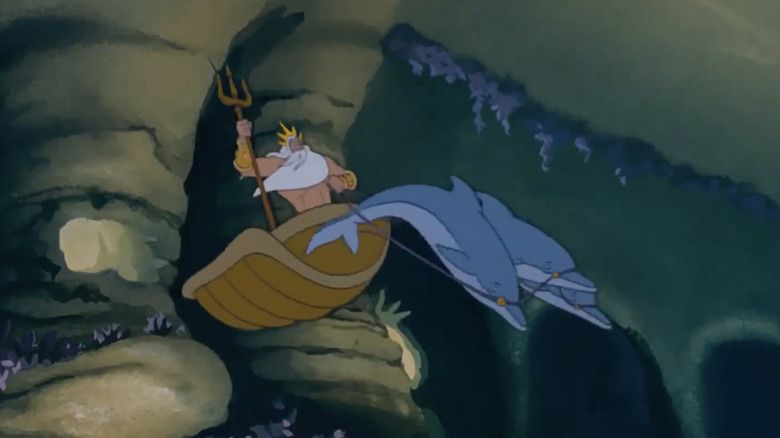 King Triton in The Little Mermaid