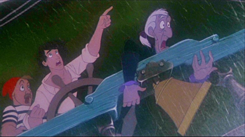 Storm rages in The Little Mermaid