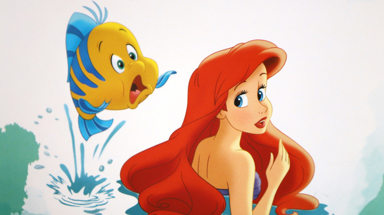 Ariel and Flounder