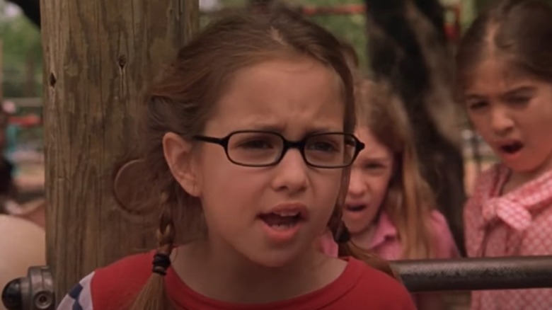 Young Gracie Hart confronting a bully