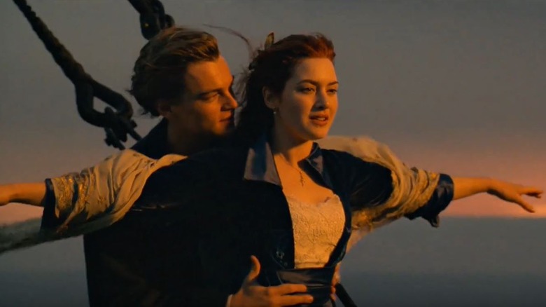 Jack and Rose in Titanic