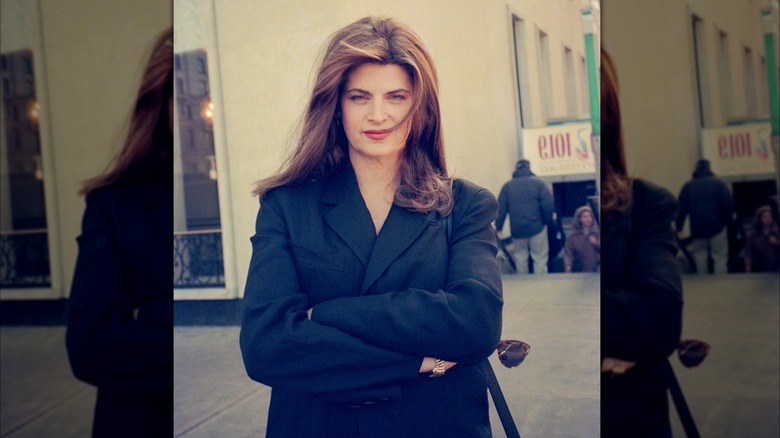 Kirstie Alley poses for a photo circa 1991
