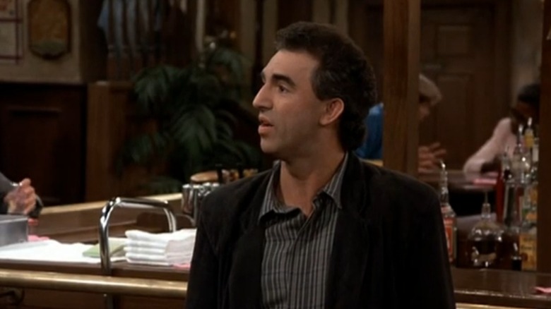 Jay Thomas as Eddie LeBec in a scene from "Cheers"