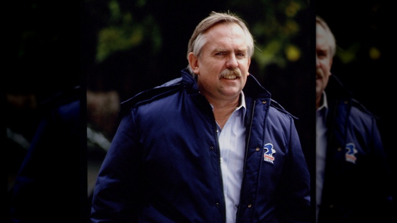 John Ratzenberger on the set of "Cheers" in the early '90s