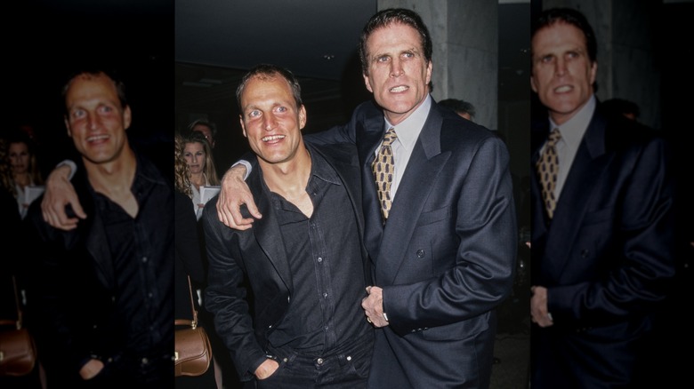 Woody Harrelson and Ted Danson at an event circa 1997