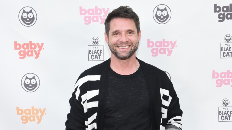 Danny Pintauro attending National Coming Out Day in 2024