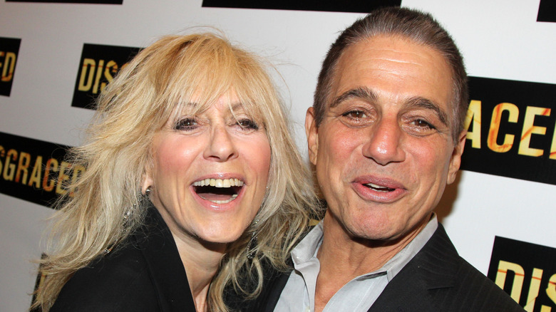 Judith Light and Tony Danza attending a Broadway show in 2014