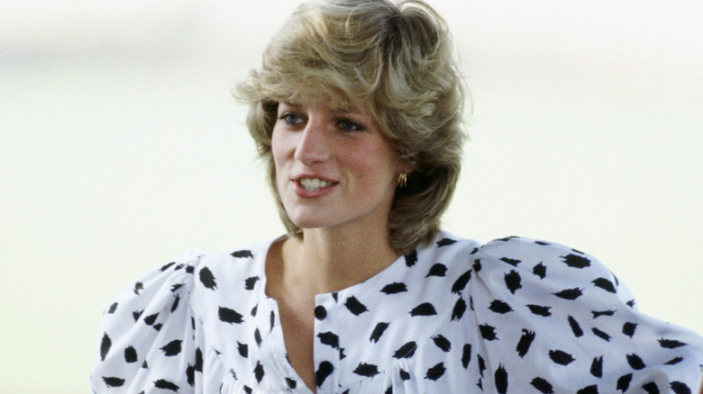 Princess Diana smiling
