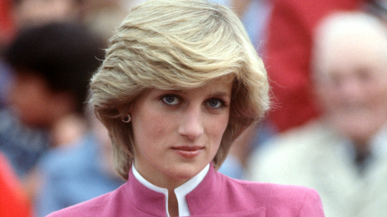 Princess Diana smiling