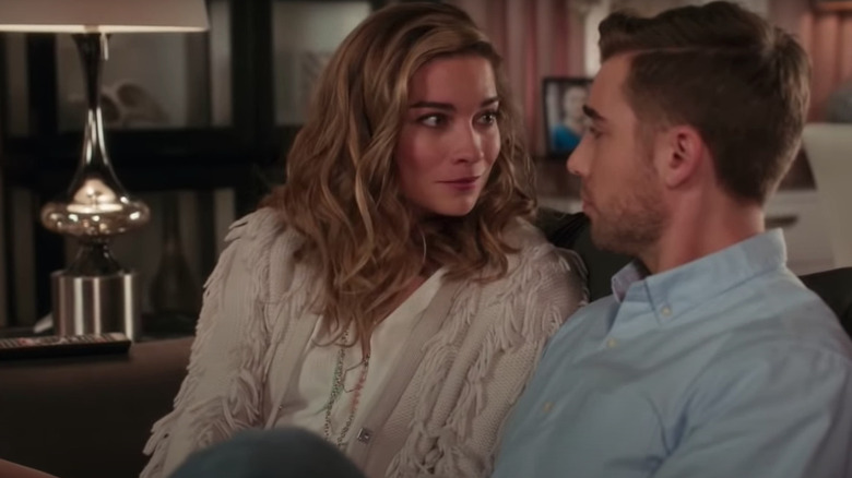 Alexis and Ted in Schitt's Creek