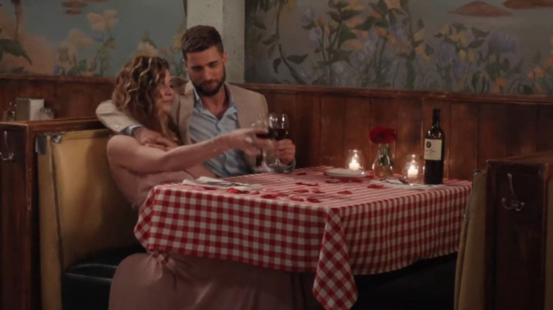 Alexis and Ted in Schitt's Creek