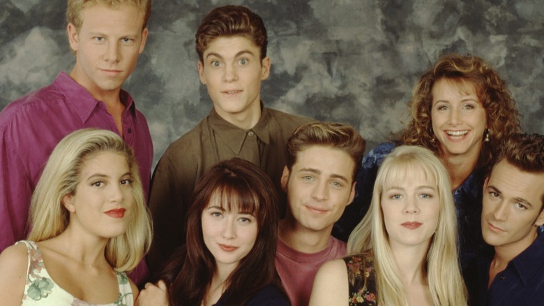 The cast of Beverly Hills, 90210