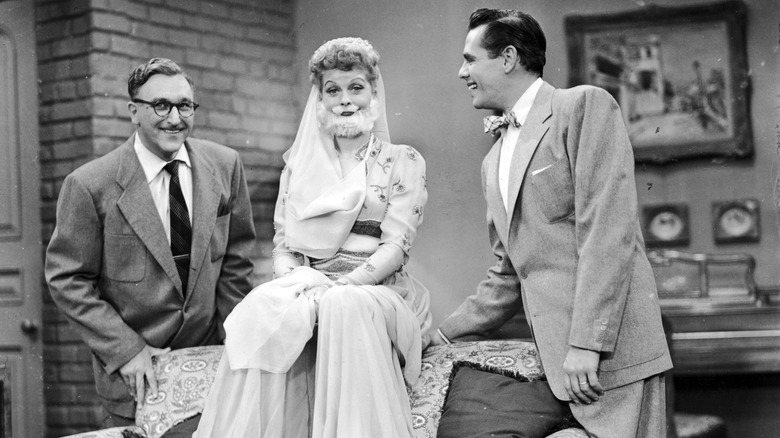 An episode still from I Love Lucy