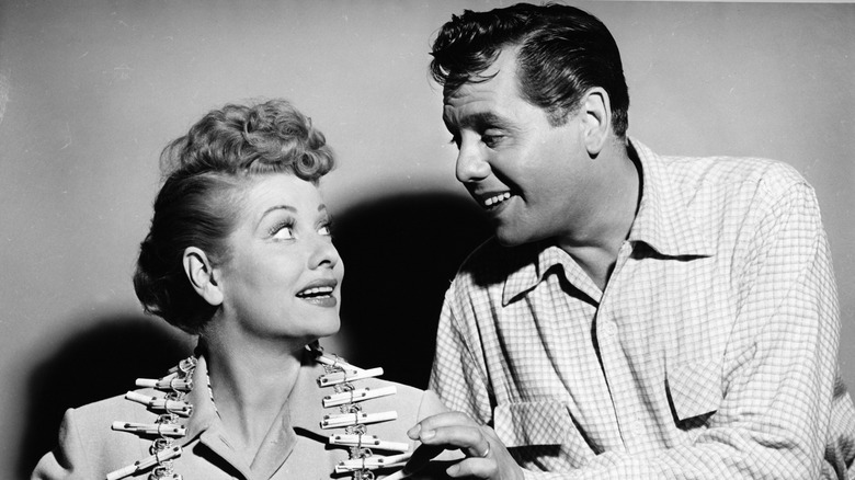 Lucille Ball and Desi Arnaz