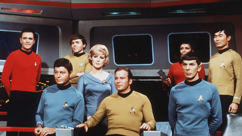 The original cast of Star Trek.