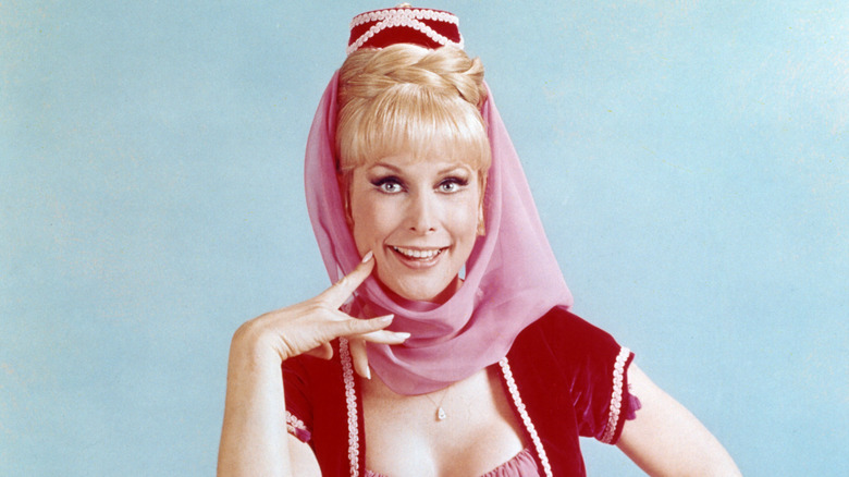 Barbara Eden as the title character in "I Dream of Jeannie"