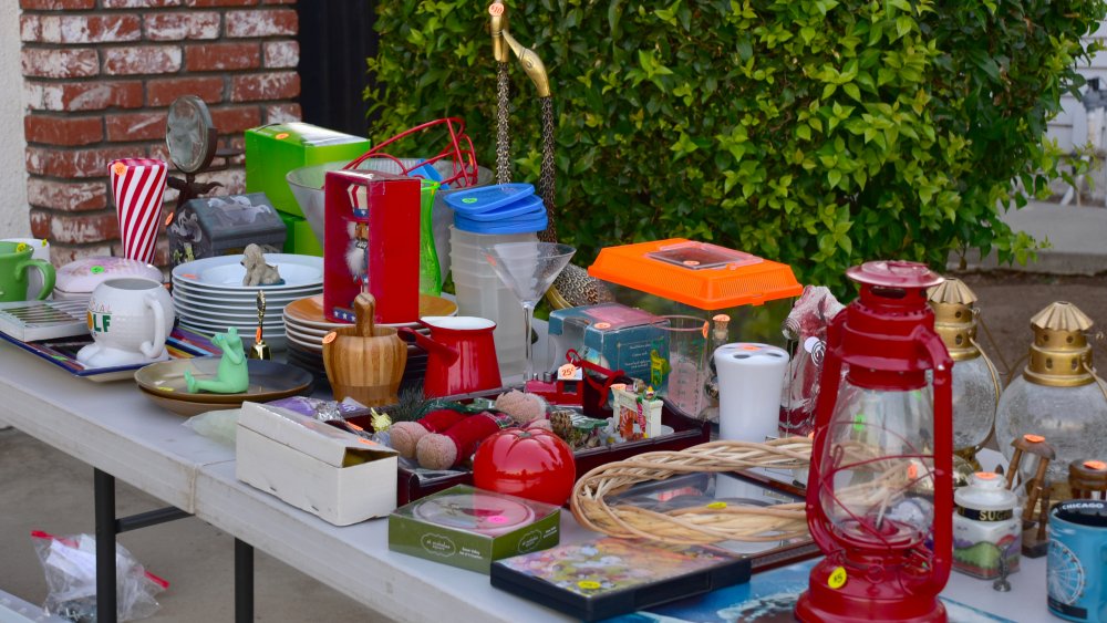 Things You Should Never Buy At A Garage Sale