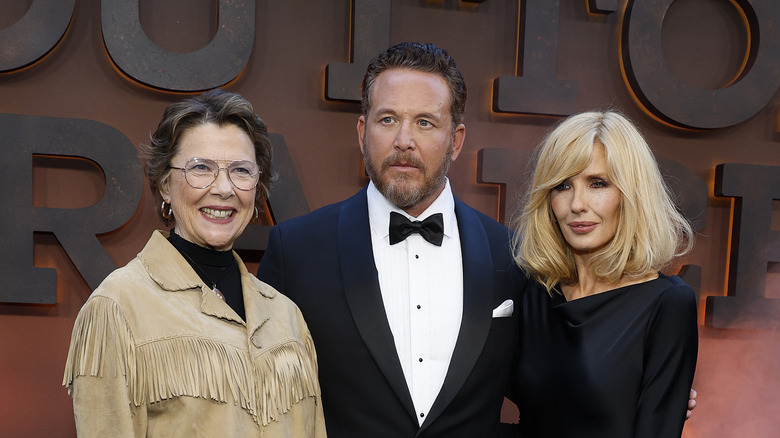 Annette Bening, Cole Hauser, and Kelly Reilly at the premiere of "Dutton Ranch" in New York