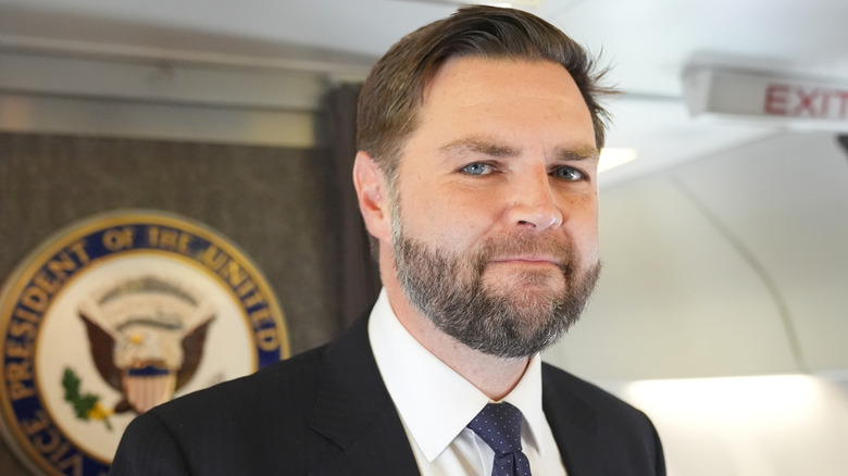 JD Vance posing