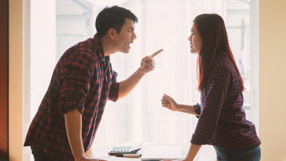 couple arguing