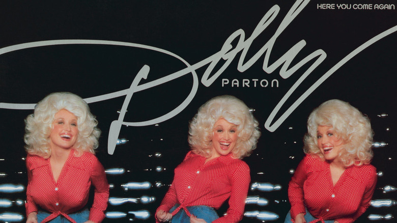 Album cover for  Dolly Parton's "The Fairest of Them All"which was released in 1977.