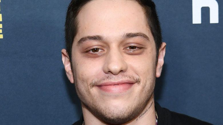 Pete Davidson smiling