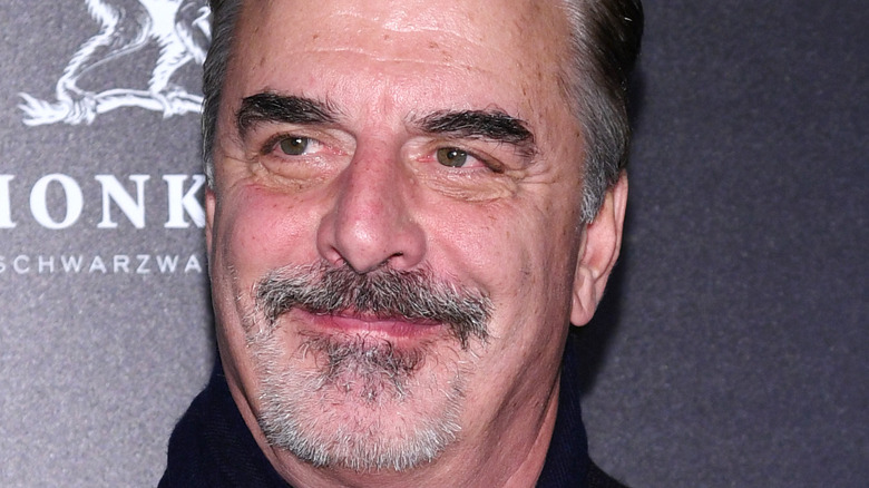 Chris Noth smiles at a showing of "Three Christs"