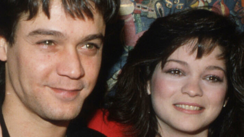 Eddie Van Halen and Valerie Bertinelli in New York City