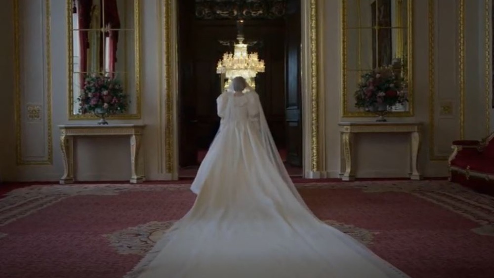 Emma Corrin as Princess Diana in The Crown