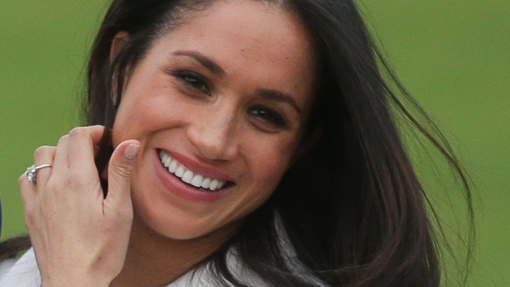 Meghan Markle smiling