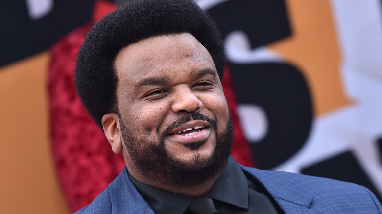 Craig Robinson smiling
