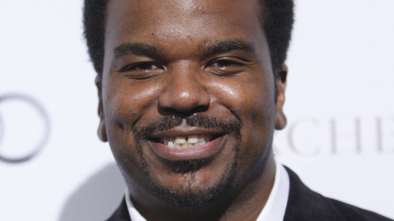 Craig Robinson smiling