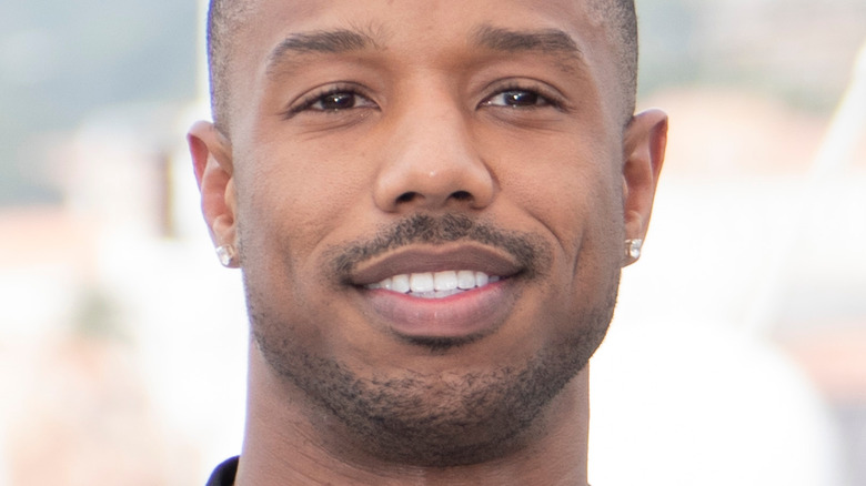 Michael B. Jordan smiling