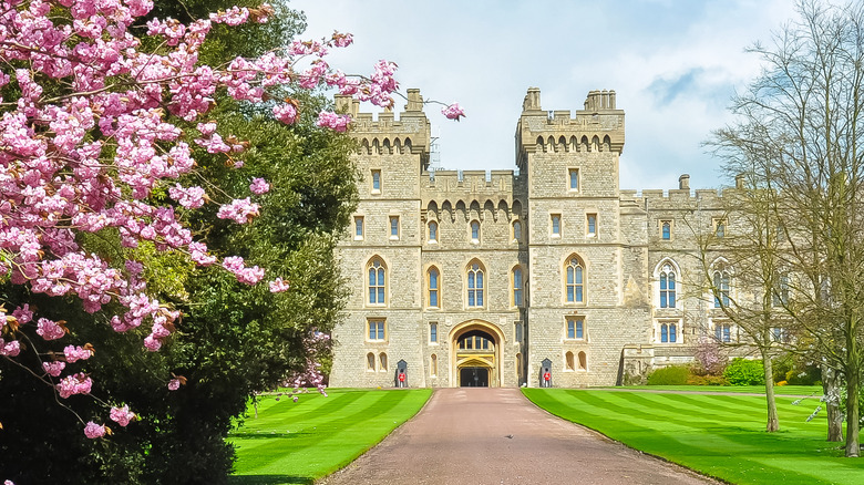 Road leading to Windsor Castle