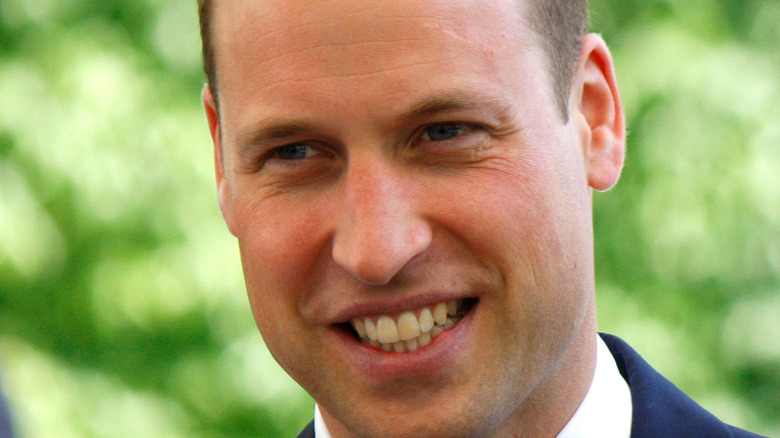Prince William smiling