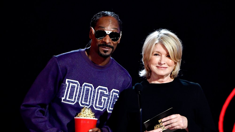 Snoop Dogg and Martha Stewart