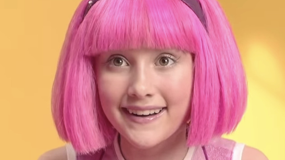 LazyTown's blue-haired girl - wide 8